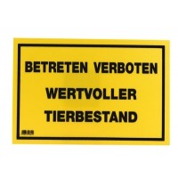 Warnschild