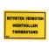 Warnschild